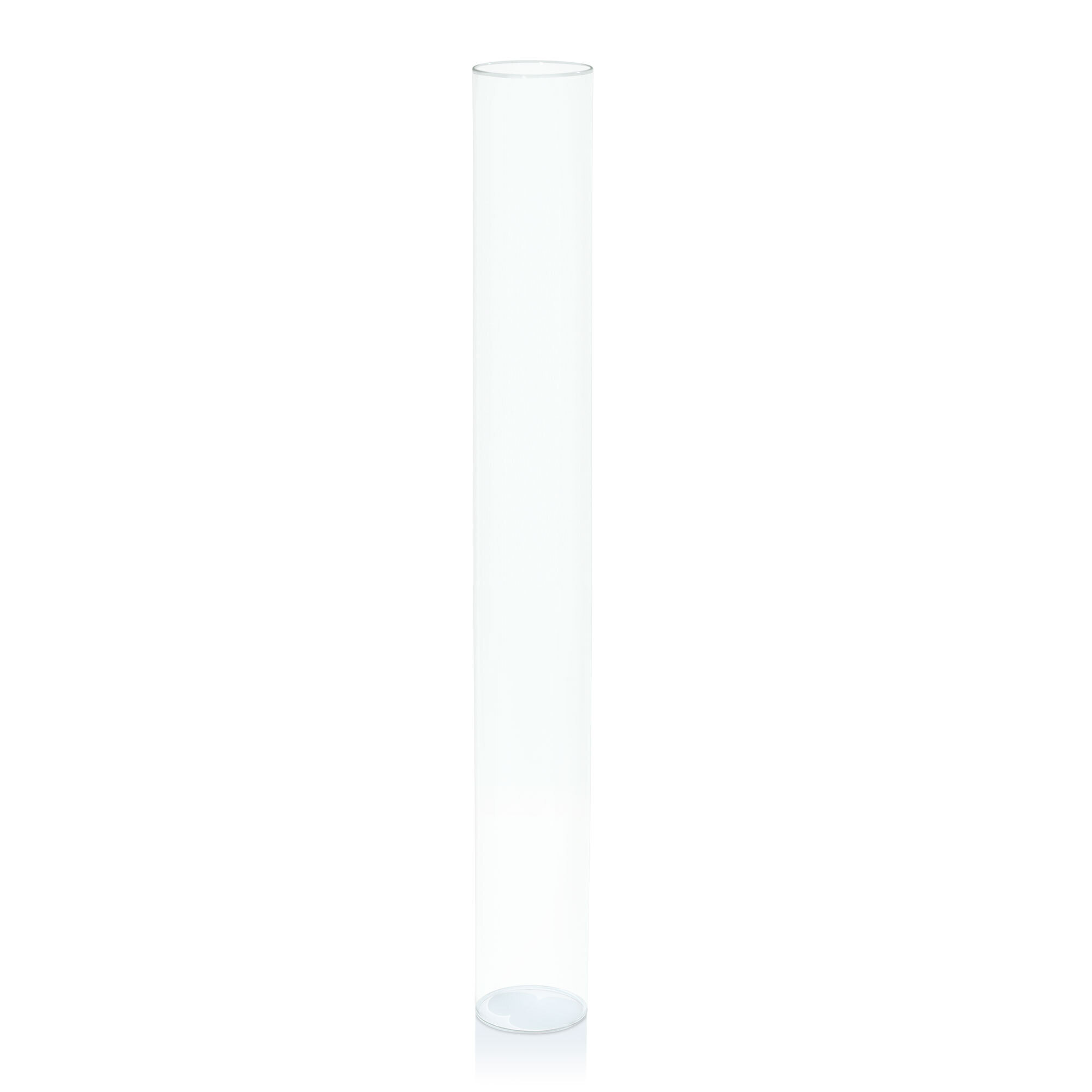 Clear 8cm x 60cm Cylinder Glass Sleeve