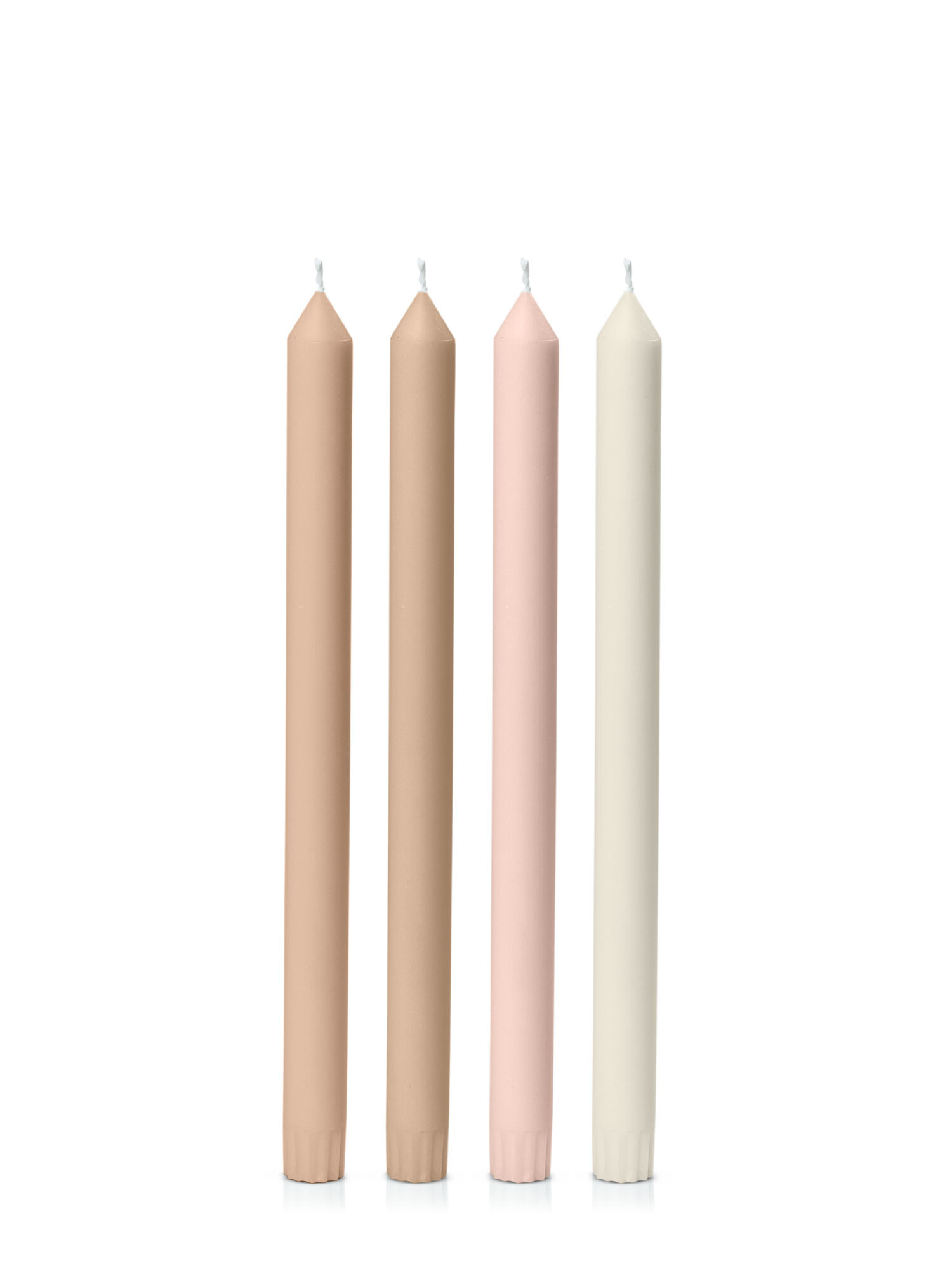 Totally Nude 30cm Dinner Candle, Pack of 4