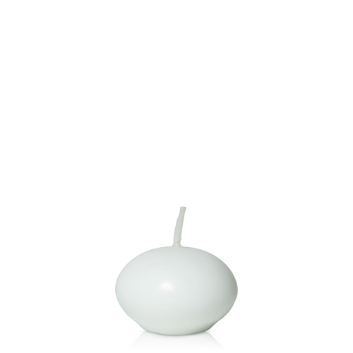 White 4cm Floating Event Candle, Pack of 20