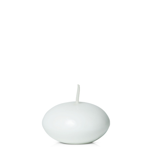 White 6cm Floating Event Candle, Pack of 20