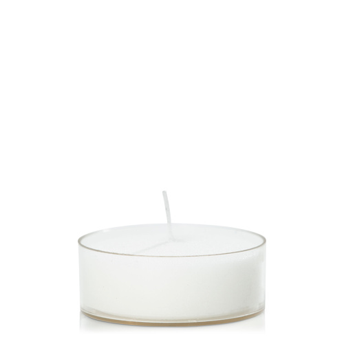 White 8hr Maxi Tealight, Pack of 20