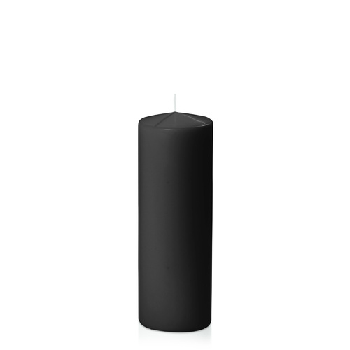 Black 7cm x 20cm Event Pillar