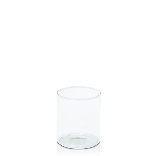 Clear 10cm x 12cm Glass Cylinder