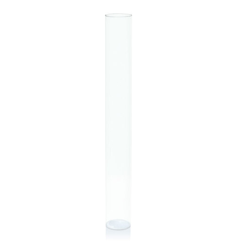 Clear 8cm x 60cm Cylinder Glass Sleeve
