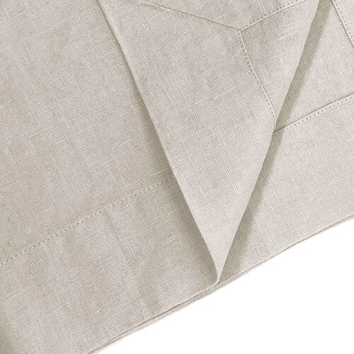 Natural 170cm x 250cm French Linen Tablecloth 