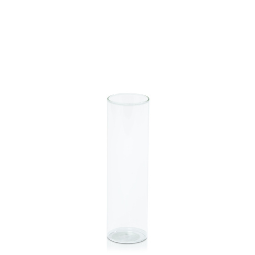 Clear 5.8cm x 20cm Glass Cylinder
