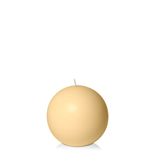 Gold 10cm Sphere Candle 