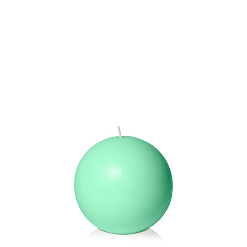Mint Green 10cm Sphere Candle
