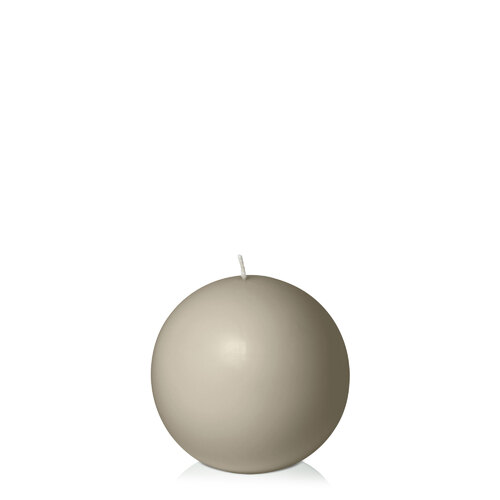 Pale Eucalypt 10cm Sphere Candle, Pack of 6
