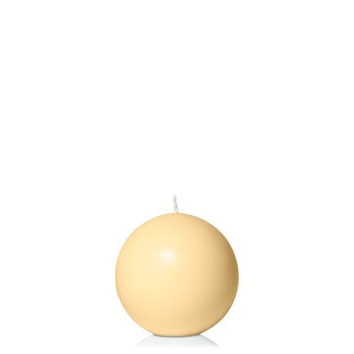 Gold 7.5cm Sphere Candle 