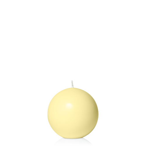 Lemon 7.5cm Sphere Candle