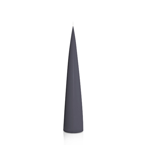 Steel Blue 4.4cm x 25cm Cone Candle