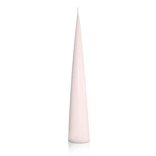 Antique Pink 4.7cm x 30cm Cone Candle, Pack of 6