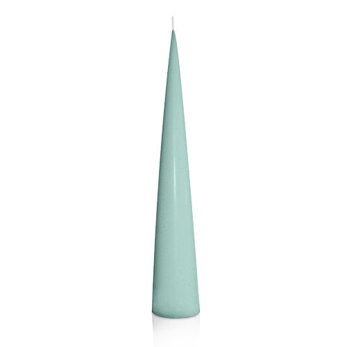 Sage Green 4.7cm x 30cm Cone Candle