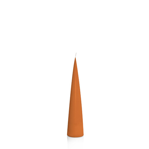 Baked Clay 4cm x 20cm Cone Candle, Pack of 6