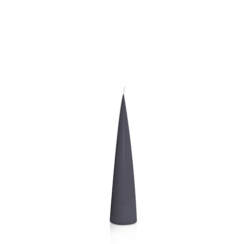 Steel Blue 4cm x 20cm Cone Candle