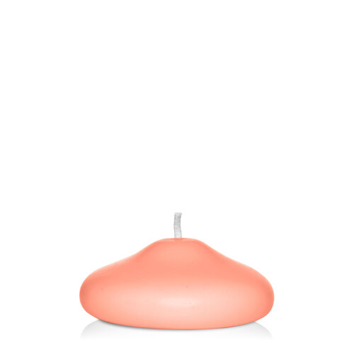 Peach 7cm Floating Candle