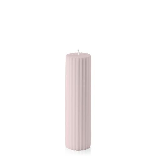 Antique Pink 5cm x 20cm Fluted Pillar
