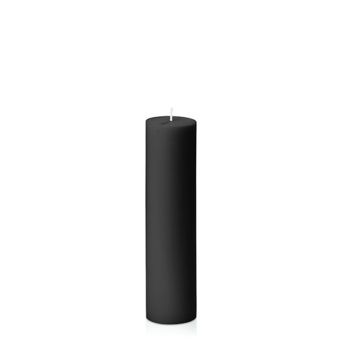 Black 5cm x 20cm Slim Pillar