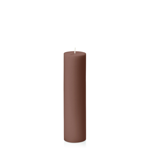 Chocolate 5cm x 20cm Slim Pillar