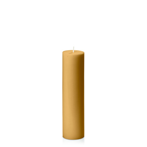 Mustard 5cm x 20cm Slim Pillar