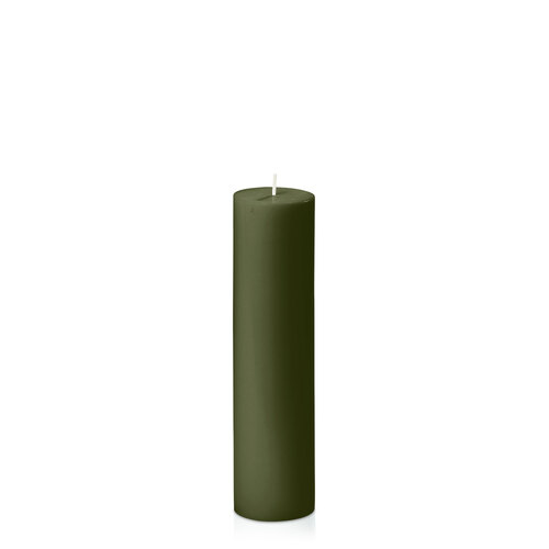 Olive 5cm x 20cm Slim Pillar