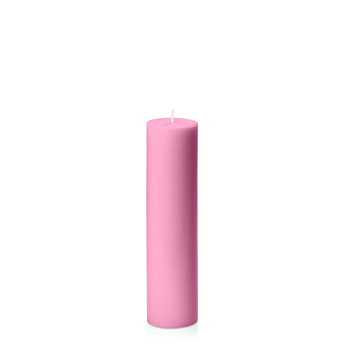 Rose Pink 5cm x 20cm Slim Pillar