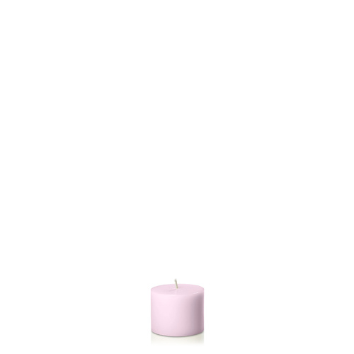 Pastel Pink 5cm x 4cm Slim Pillar