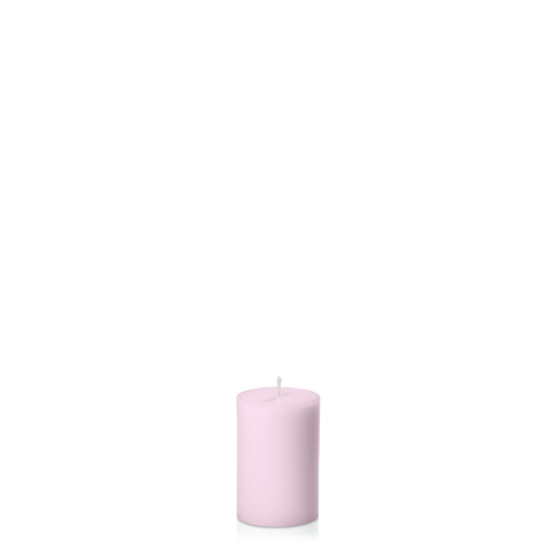 Pastel Pink 5cm x 7.5cm Slim Pillar
