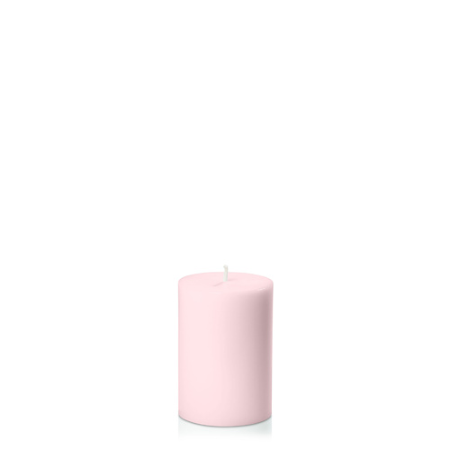 Blush Pink 7cm x 10cm Pillar