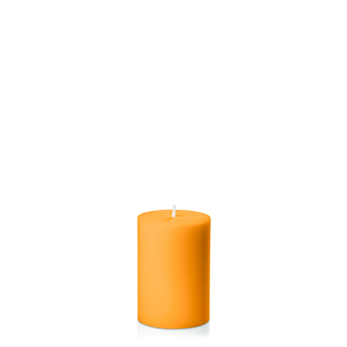 Orange 7cm x 10cm Pillar