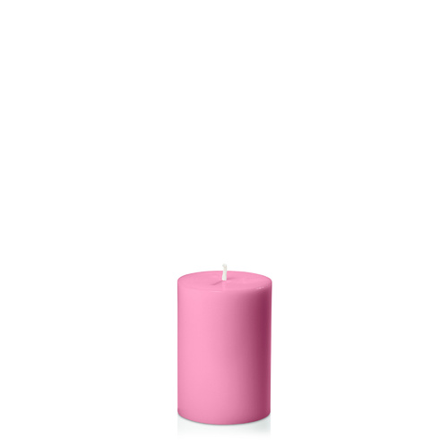Rose Pink 7cm x 10cm Pillar