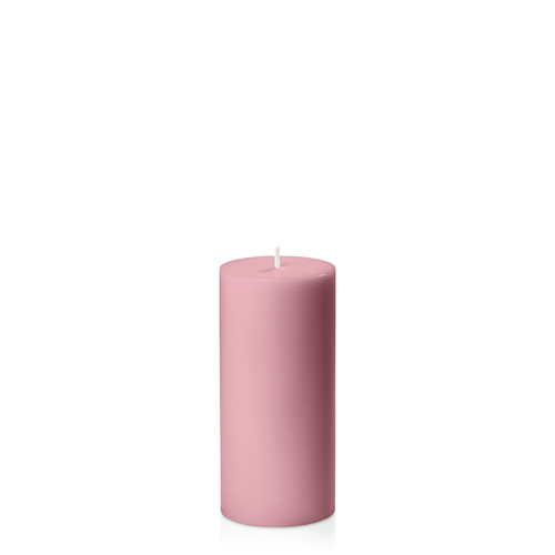 Dusty Pink 7cm x 15cm Pillar
