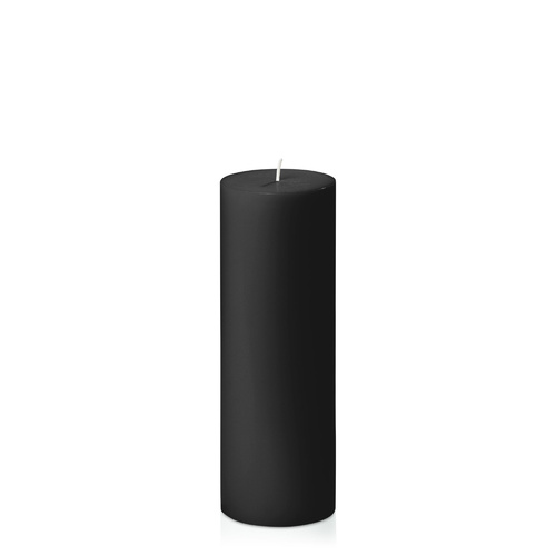 Black 7cm x 20cm Pillar