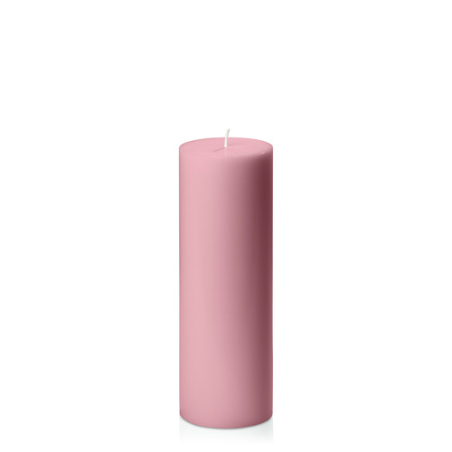 Dusty Pink 7cm x 20cm Pillar
