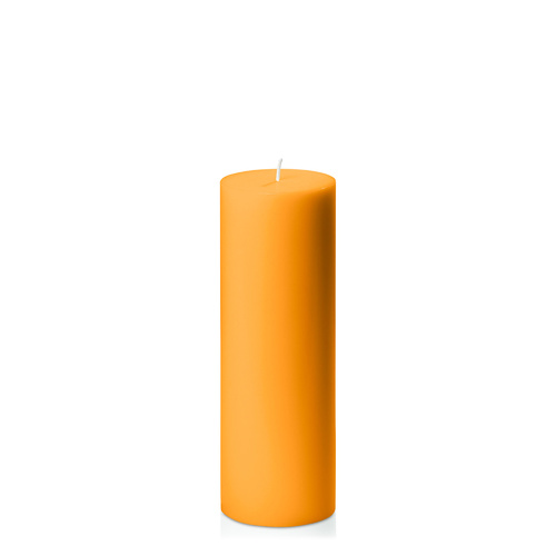 Orange 7cm x 20cm Pillar