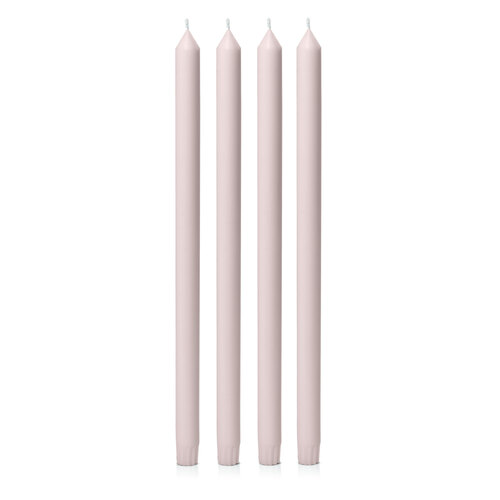 Antique Pink 40cm Dinner Candle, Pack of 16