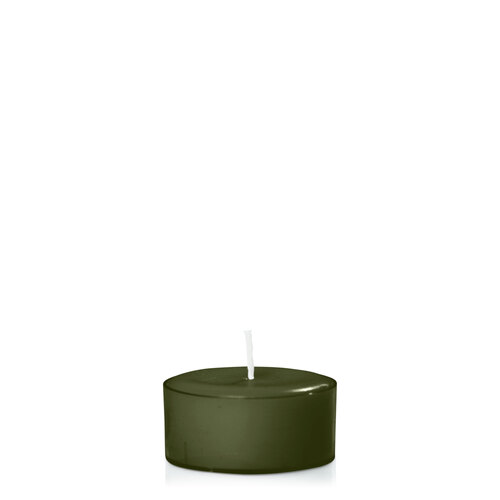 Olive Tealight, Pack of 24