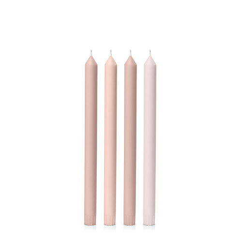 Bolsius Straight Unscented Ivory Candles Pack of 45-7-inch Long