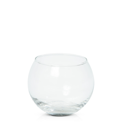 Clear Fishbowl Tealight Holder, Pack of 6