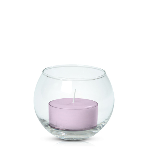 Lilac Tealight in Fishbowl, Pack of 24