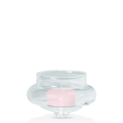 Blush Pink Tealight in Floating Holder, Pack of 24
