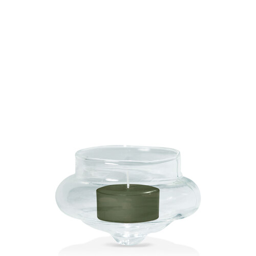 Olive Tealight in Floating Holder, Pack of 24