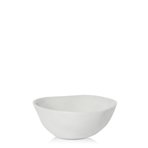 White 8cm Ceramic Pinch Pot