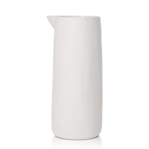 White 30cm Ceramic Jug