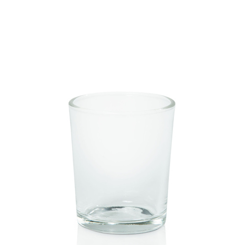 Clear 5cm x 6.5cm Glass Votive 