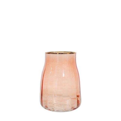 Saffron 18cm Glass Vase Taper