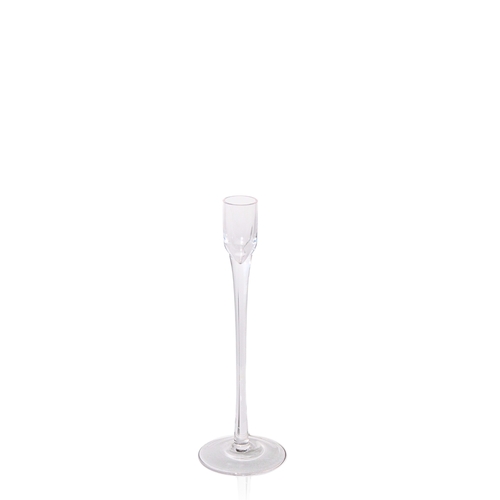 Vivienne Taper Glass Candle Holder - Large, Pack of 6