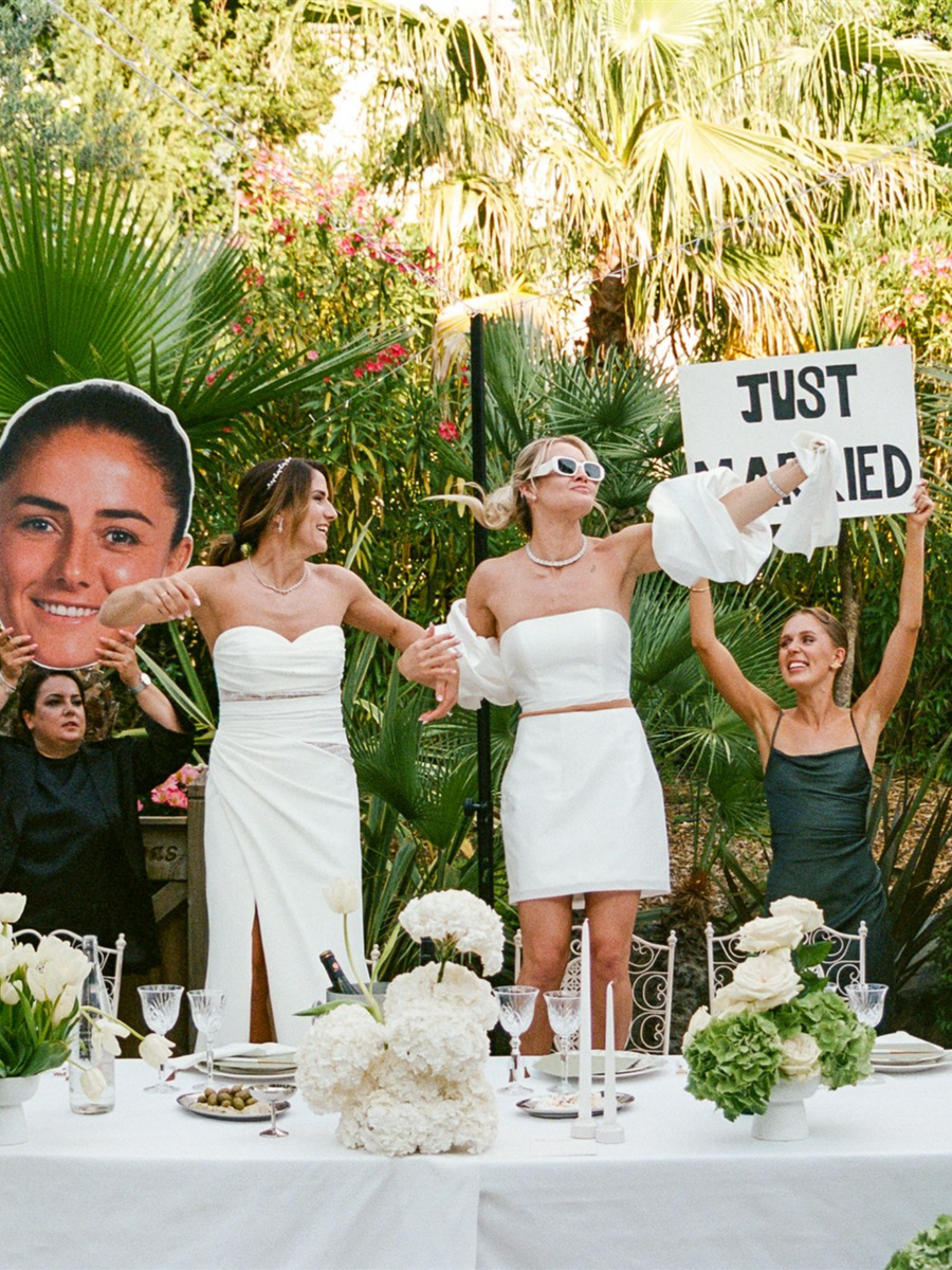 Ellie & Danielle's Enchanting Chateau Wedding