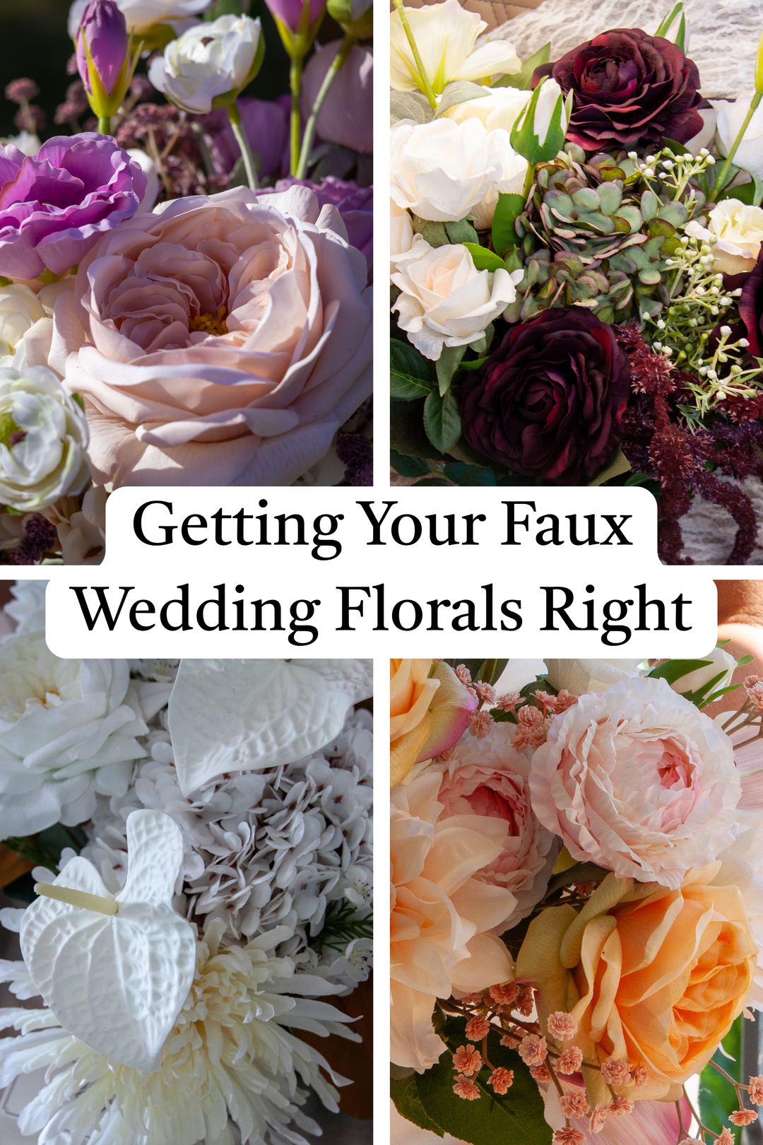 5 Mistakes to Avoid When Styling with Artificial Flowers at Your Wedding
